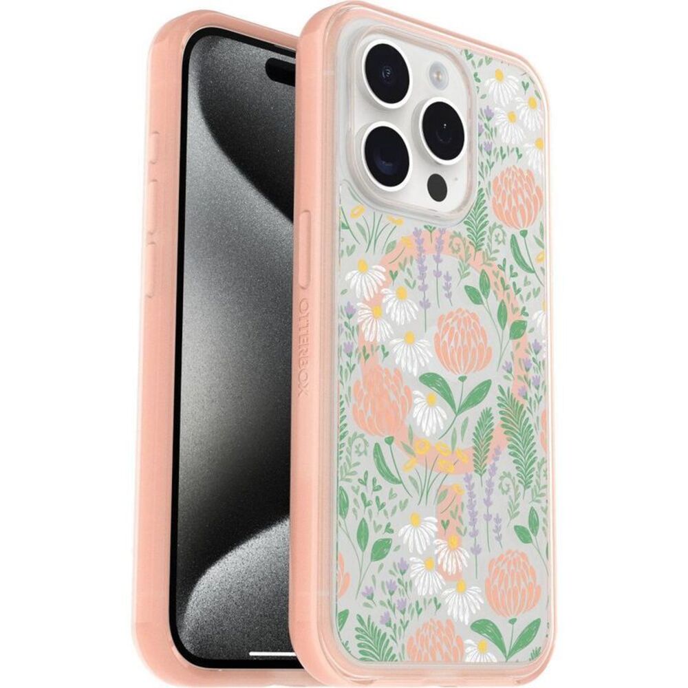 OtterBox Floral Clear Phone Case for iPhone 15 pro - Picture 3 of 4